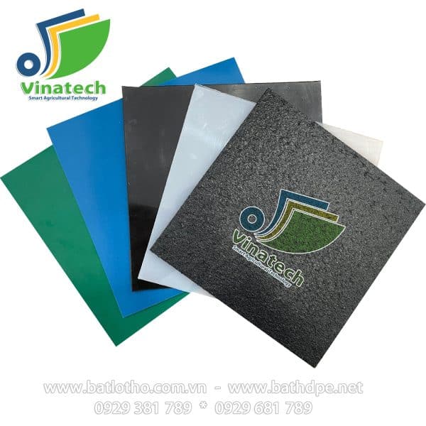Bạt lót hồ chống thấm HDPE Vinatech độ dày 0.3mm